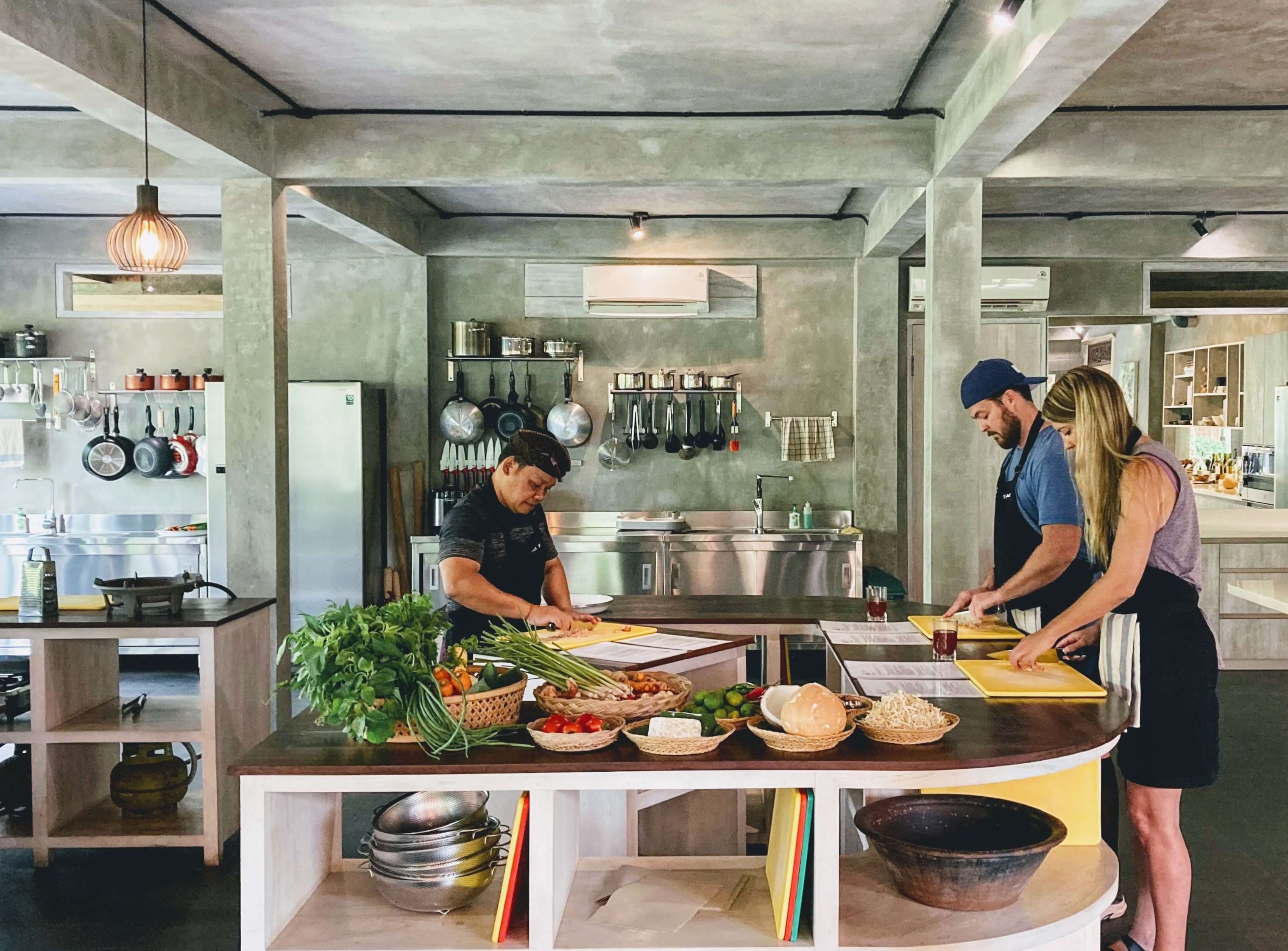 Masterchef Modern Kitchen and Cooking Stations.